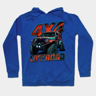 4x4 Jeep Offroad Hoodie